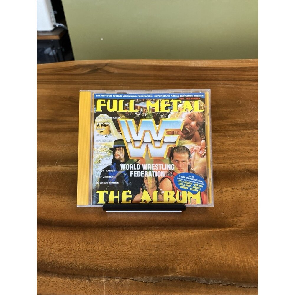 WWF  World Wrestling Federation Full Metal: The Album CD 1995 ( GERMANY IMPORT )